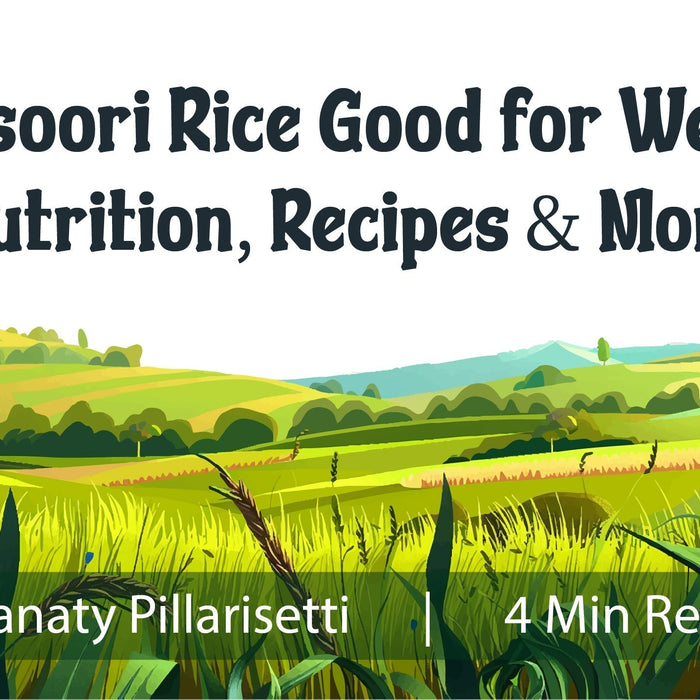 sona masoori rice