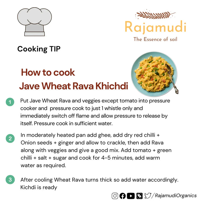 Organic Khapli Wheat