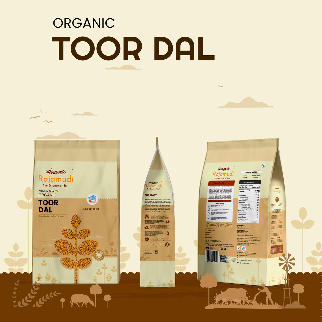 Organic Dal & Pulses