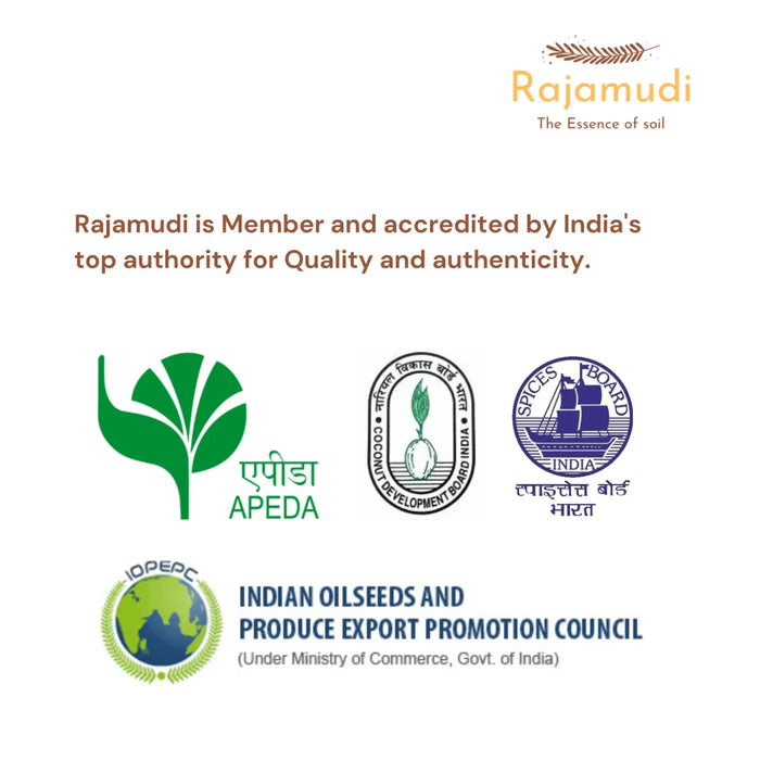 Organic Unpolished Red rice flour By Rajamudi Organics