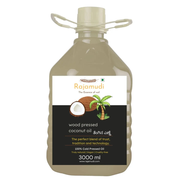 3 ltr of Rajamudi coconut oil