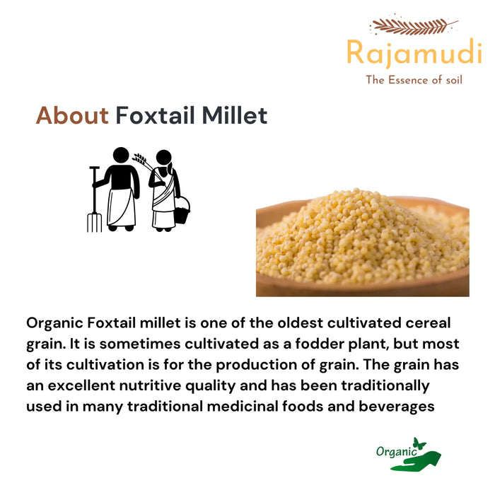 about Foxtail Millet 