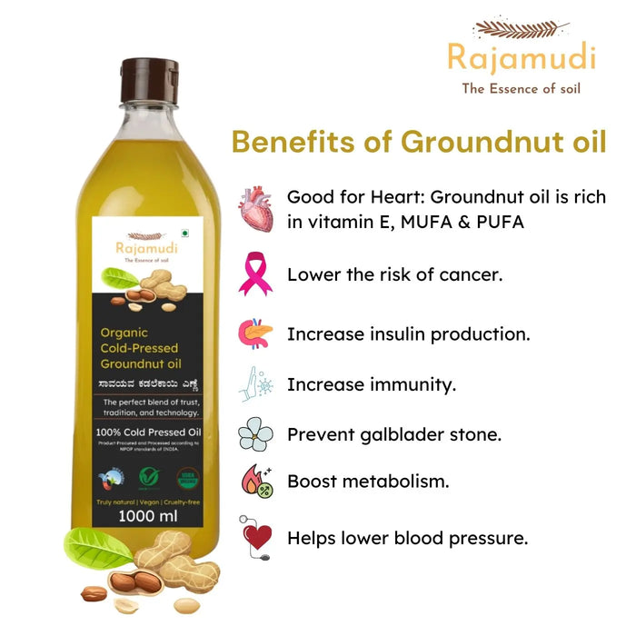  Rajamudi, cold pressed oils, groundnut out, organic oils, cooking oil, healthy cooking oil, rajamdi wood pressed ground nut oil, food item